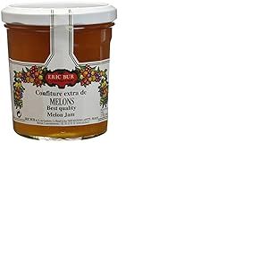 ERIC BUR Confiture Extra Melons 370 g - Lot de 3