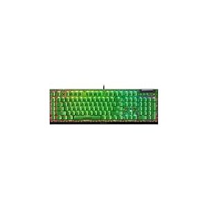 Razer BlackWidow V4 X Minecraft Edition - Clavier mécanique de Jeu - Chroma RGB (interrupteurs mécaniques Vert, 6 Touches Macro dédiées, Double-Capsule ABS) US Layout | Minecraft