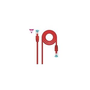 Velocraze Câble réseau SFTP PIMF CAT7, 600 MHz, 0,25 m, AWG26, matériau LSZH, couleur rouge, idéal pour des connexions rapides et sécurisées.
