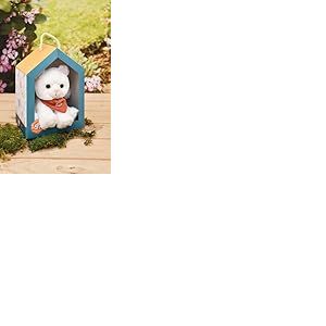 HISTOIRE D&rsquo;OURS - Petite Peluche Chat Blanc SPA - 16cm - Peluche Doudou Chat Tr&egrave;s Doux &agrave; Adopter avec Jolie Bo&icirc;te - Partenariat SPA - Id&eacute;e Cadeau Solidaire pour Enfants et Adultes - SPA-CHATBLANCMM