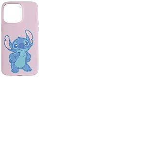 Disney Lilo & Stitch Fluffy Cute Pose Stitch Coque pour iPhone 15 Pro Max