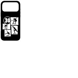 Skateboard 30&egrave;me Anniversaire Skateboard Skater 30 Ans Coque pour iPhone 17 Pro Max