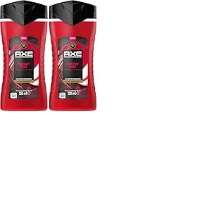 AXE - Gel Douche - Collection Prestige - Cherry Fizz -12h de fra&icirc;cheur - Parfum frais de pomme, eucalyptus, ambre et cerise - 225ml (Lot de 2)