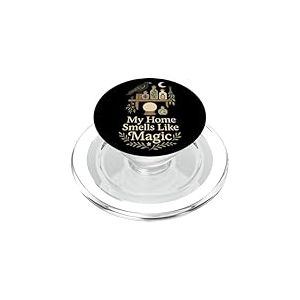 Witchy Home Étagère décorative décorative Motif Lune PopSockets PopGrip pour MagSafe