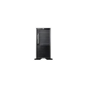 HP ProLiant ML350 G5 Base Serveur tour 5U 2 voies 1 x Xeon E5410 / 2.33 GHz RAM 2 Go SAS hot-swap 2.5" Aucun disque dur DVD ATI ES1000 Gigabit Ethernet Moniteur : aucun(e)