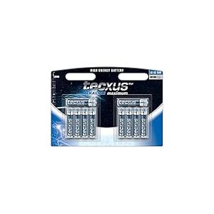TECXUS Lot de 10 Piles Alcalines Maximum LR03 AAA (Micro) 1.5 V