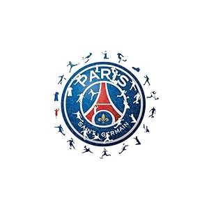 Iconic Puzzles - PSG Logo, puzzle en bois sous licence officielle, 100 % durable, cadeau pour adultes et enfants, taille M, 270 pi&egrave;ces