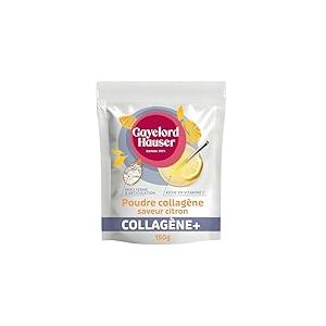 GAYELORD HAUSER Poudre Collag&egrave;ne Marin Hydrolys&eacute; Bio - Compl&eacute;ment Alimentaire - Saveur Citron - Enrichi Vitamine C - Peau et Articulations - 150g