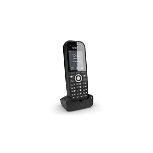 Snom M30 Combiné TéLéPhone Portable Et TéLéPhone Fixe sans Fil IP-DECT avec Grand ÉCran Couleur, Qualité Audio Cristalline, Fonctions d'Appel AvancéES, Longue Autonomie Et Mises À Jour OTA