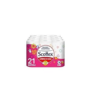 Scottex Amour de Casa Papier de cuisine, 21 rouleaux (7 paquets de 3 rouleaux)