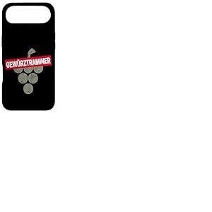 Gew&uuml;rztraminer Vin Vintage buveurs et vignerons Coque pour iPhone Air