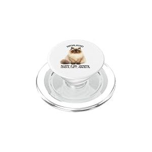 Citation de Chat de l'Himalaya Majestic Fluffy Judgmental Pet PopSockets PopGrip pour MagSafe