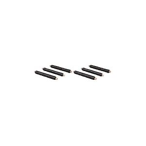 Rayher Fil de fer recuit p. fleurs sur bobine bois, 3x100g 0,65mm noir, 24127576 (Lot de 2)