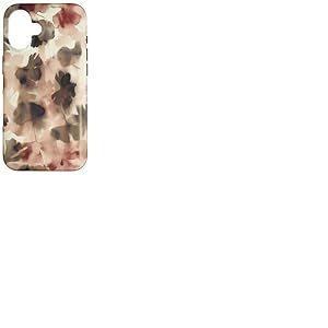 Moody Ginkgo Leaves Abstract Botanical dans des Tons automnaux Coque pour iPhone 16