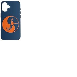 Joueur de Basket-Ball Yin-Yang-Symbol Basketball Basketball Coque pour iPhone 16
