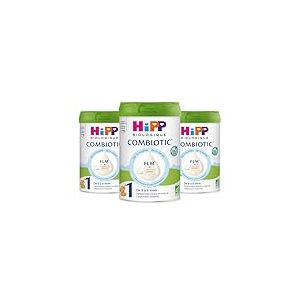 HiPP - Combiotic FLM - Lait 1 Pour Nourrissons - Boîte - 3x800g