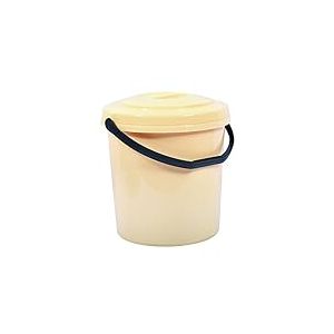 HOUSE COLLECTION (HSC) Poubelle en plastique avec comperchio de 18 l - Jaune