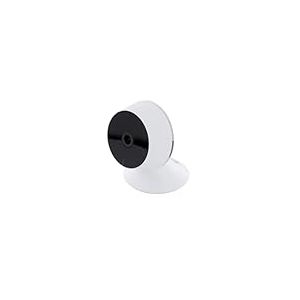 Caméra de surveillance intérieure Wi-Fi 1080p - vision 90° - micro SD 128Go - Blanc et Noir - Chacon