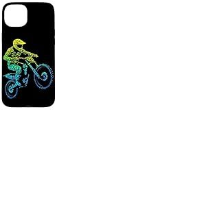 Motocross et Moto Tout-Terrain | Graphisme pour v&eacute;lo Tout-Terrain Coque pour iPhone 15 Plus