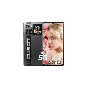 CUBOT X100 5G - Smartphone 6.88" HD+ 120Hz, 16GB RAM (8GB+8GB Ext.), 256GB ROM, Cam&eacute;ra 64MP, Android 15, Dimensity 7025, Noir