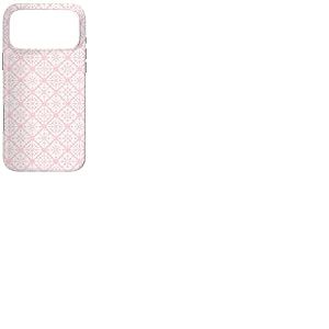 Carrelage Rose m&eacute;diterran&eacute;en en Porcelaine r&eacute;tro Vintage Coque pour iPhone 17 Pro Max