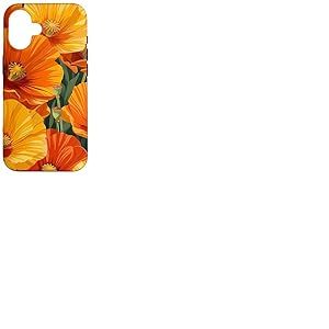 Motif Fleur de Coquelicot californien Coque pour iPhone 16
