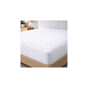 Degrees Home 2Basic &ndash; Prot&egrave;ge-Matelas Reversible et Ultra-Doux (160x190/200) &ndash; Al&egrave;se Drap-Housse Acolch&eacute;e 32 cm, Microfibre Hypoallerg&eacute;nique Certifi&eacute;e Oeko-Tex, Respirante et Facile &agrave; Laver