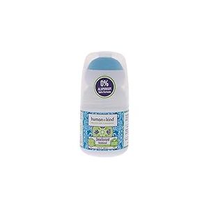 Human+Kind Déodorant Hommes/Femmes sans Parfum, Allergène/Aluminium Anti Transpirant Aisselles Testé Dermatologiquement Protection 24 Heures Anti Transpirant Naturel, Végétalien 50 ml, 1 Unité