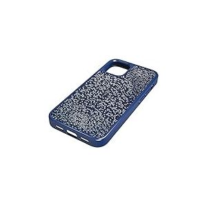 Swarovski Étui pour smartphone Glam Rock, iPhone® 12 mini, Bleu