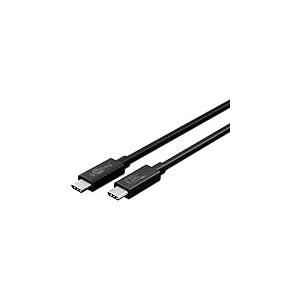 goobay 61716 C&acirc;ble USB4 Gen 3x2 / USB C vers USB C C&acirc;ble de Charge Rapide 240W 48V 5A / taux de Transfert de donn&eacute;es 40 Gbits/C&acirc;ble USBC 4.0 certifi&eacute; / 0,7m