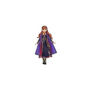 Frozen La poup&eacute;e de Mode Disney Chante Anna avec Robe Violette inspir&eacute;e du Film Disney 2, Jouet pour Enfants &agrave; partir de 3 Ans