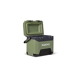 Igloo Glacière BMX 25 Verte, boîte Thermique Robuste 23 L, boîte Isotherme pour Le Camping, Les Loisirs et Le Travail.