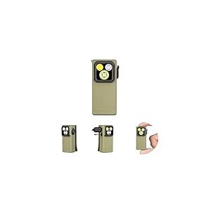 OLIGHT Oclip Ultra Lampe &agrave; Pince 3 Lumi&egrave;re UV 800mW Max 530LM 130M EDC Lampe Torche Mat&eacute;riau Extr&ecirc;me OAL 144H Type C Rechargeable IPX6 Convient aux Activit&eacute;s de Plein Air et D&eacute;tection des Taches
