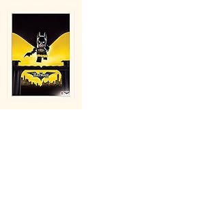 DC Comics Image + Passe-Partout 30 x 40 cm - Lego Batman