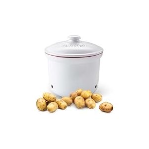 Römertopf Pot à Pommes de Terre Céramique Blanc 3 kg