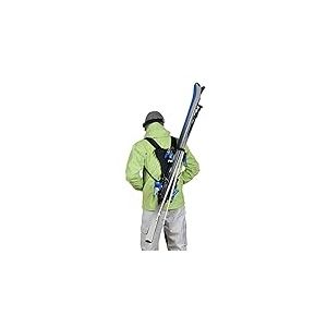 Wantalis Skiback Porte-Ski révolutionnaire, Noir Adulte Standard