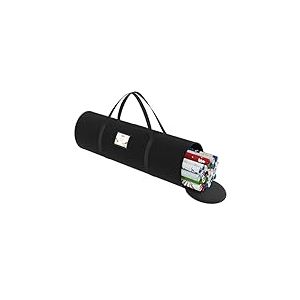 Mrrihand 600D Sac de Rangement pour Papier d'emballage Résistant et Indéchirable, 79x22φ cm Organisateur pour Papier d'emballage avec 2 Poignées de Transport, Sac pour papier d'emballage