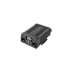 Technaxx Onduleur Voiture Pur Sinus 3000W – Convertisseur de Puissance 12V DC à 230V AC – 2X Prises 230V + USB-C & QC 3.0 – Écran LCD – Protection Complète – Modèle TE23