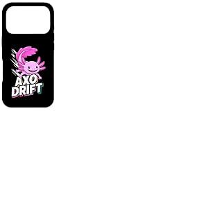 Mignon Axolotl Dessin anim&eacute; AXO Drift Kawaii Animal Art Coque pour iPhone 17 Pro