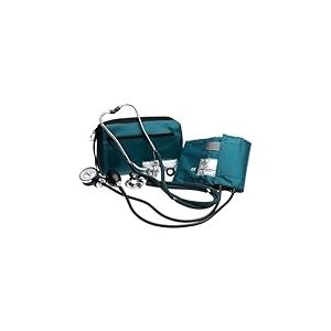 NCD Medical Sprague Stéthoscope avec Tensiomètre + Trousse Assortie Vert