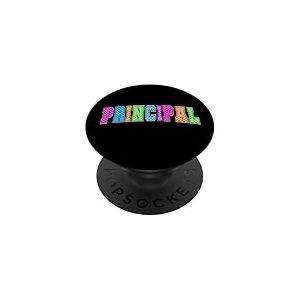 Motif damier arc-en-ciel principal pour la rentrée scolaire PopSockets PopGrip Adhésif
