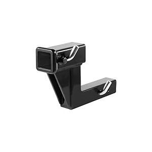 VEVOR Rallonge d'attelage pour récepteur d'attelage remorque 2'', Extension Adaptateur d'attelage avec montée/Descente 6", Longueur d'extension 7" et 9", capacité 4000 LB, Broches d'attelage, Noir