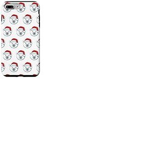 Adorable Ours Polaire de No&euml;l Moche pour Amoureux de No&euml;l Coque pour iPhone 7 Plus/8 Plus