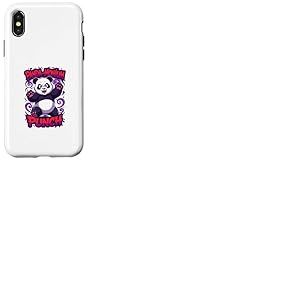 Panda-monium | Conception d'humour de Personnage de Panda Coque pour iPhone X/XS