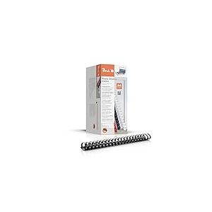 Peach Binding Combs 38 mm, Black, 50-Pack - PB438-02