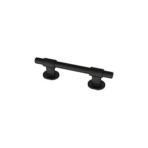 Franklin Brass Francisco – Lot de 5 poignées réglables pour armoire de cuisine, commode, tiroir de commode, de 3,5 cm à 10,2 cm, noir mat
