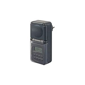 Brennenstuhl Minuterie numérique IP44 avec minuterie numérique pour extérieur et sécurité Enfant Anthracite, 1506706 (Prise Allemande)