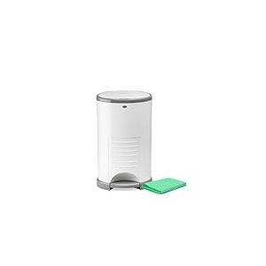 Korbell - Poubelle &agrave; couches 16 L mains-libres et &eacute;cologique + 1 recharge