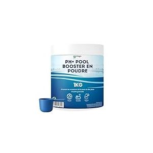 Plantawa pH Plus Piscine 1kg | Correcteur de pH en Poudre pour Piscines et Spas | Régulateur de pH Piscine Automatique | Augmente Le pH Rapidement | Sûr et Facile à Utiliser