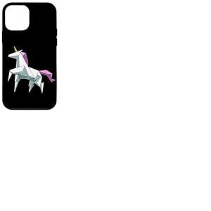 Jolie Licorne en Origami Japon Coque pour iPhone 12 Mini
